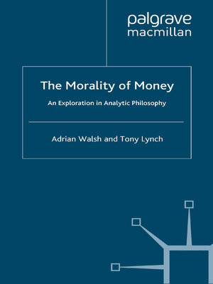 cover image of The Morality of Money